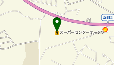 スーパーセンターオークワ多治見店の地図画像