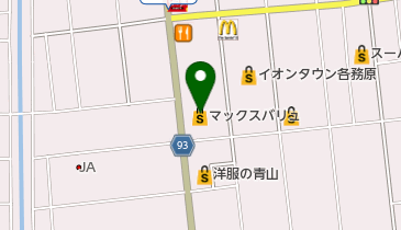 マックスバリュ各務原店の地図画像