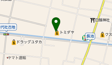 トミダヤ笠松店の地図画像