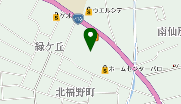 バロー関緑ヶ丘店の地図画像