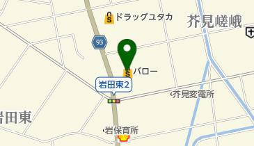 バロー岩田店の地図画像