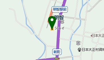 バロー明智店の地図画像