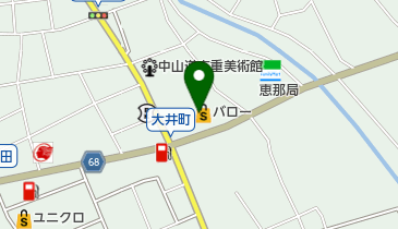 バロー恵那店の地図画像