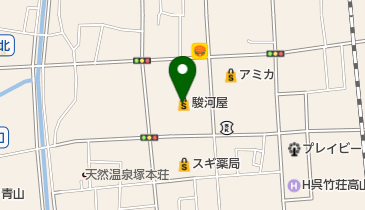 駿河屋アスモ店の地図画像