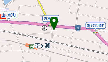 キッチンパートナーヤマワの地図画像