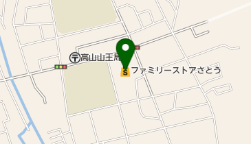 ファミリーストアさとう食彩館の地図画像