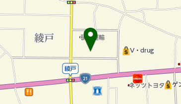 バロー垂井店の地図画像