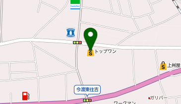 トップワン可児店の地図画像