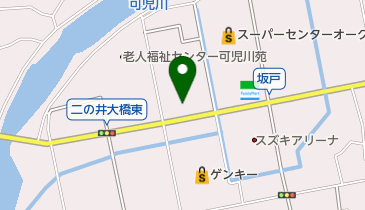 アミカ可児店の地図画像