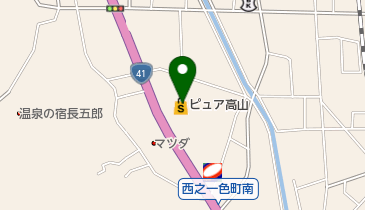ファミリーストアさとうピュア店の地図画像