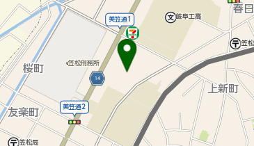 Yストア笠松店の地図画像