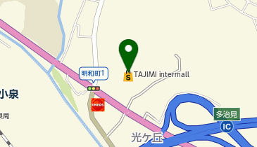 ロピア多治見店の地図画像