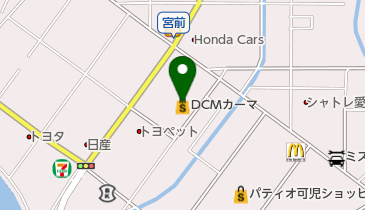 DCM可児店の地図画像