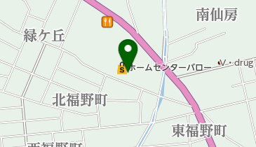 ホームセンターバロー関緑ヶ丘店の地図画像
