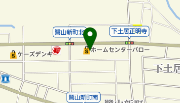 ホームセンターバロー正木店の地図画像