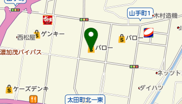 ホームセンターバロー美濃加茂店の地図画像