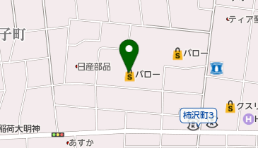 ホームセンターバロー各務原中央店の地図画像