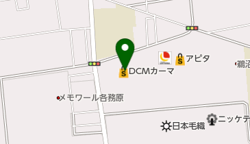 DCM各務原店の地図画像