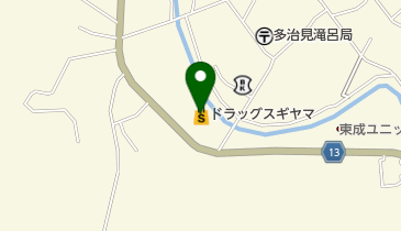 ドラッグスギヤマ滝呂店の地図画像