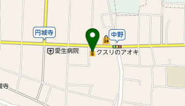 クスリのアオキ円城寺店の地図画像