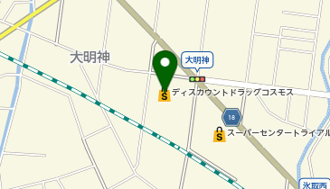 ディスカウントドラッグコスモス安八店の地図画像