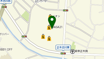 マツモトキヨシマーサ21店の地図画像