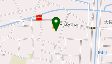 クスリのアオキ大佐野店の地図画像
