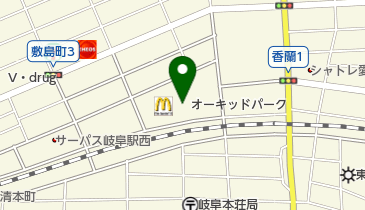 オーキッドパークの地図画像
