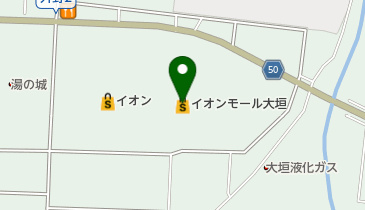 イオンモール大垣の地図画像