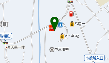クロスガーデン中津川の地図画像