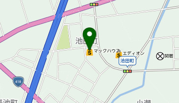 マックハウスS.S.F.関店の地図画像
