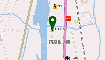 ファッションセンターしまむら飛騨萩原店の地図画像