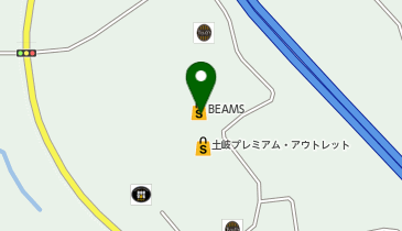 BEAMS OUTLET土岐の地図画像