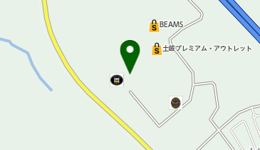 GAP Outlet土岐プレミアム・アウトレット店の地図画像