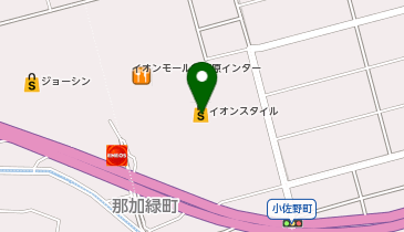 ハニーズイオンモール各務原店の地図画像