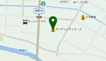 ハニーズ関マーゴ店の地図画像