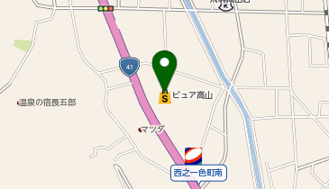 ミキハウス清水屋ピュア高山店の地図画像