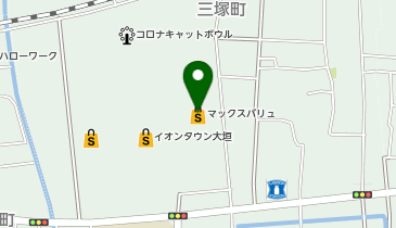 マックハウスイオンタウン大垣店の地図画像