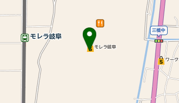 H&Mモレラ岐阜店の地図画像