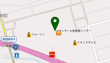 ムラサキスポーツイオンモール各務原店の地図画像