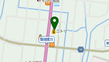 ニトリ大垣店の地図画像