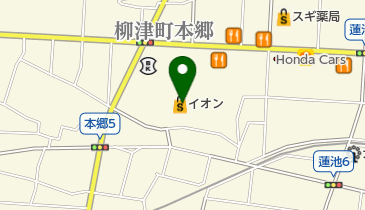 インテリアスタジオ服部家具センター岐阜柳津店の地図画像
