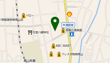 HIDA THE OUTLETの地図画像