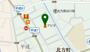 いけだ書店アピタ北方店の地図画像