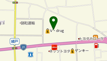 三洋堂書店垂井店の地図画像