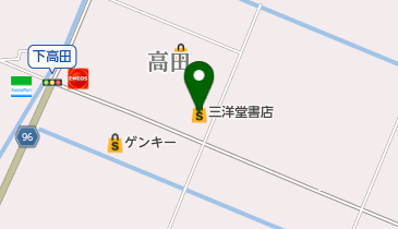 三洋堂書店養老店の地図画像