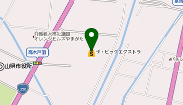 ザ・ビッグエクストラ山県店の地図画像