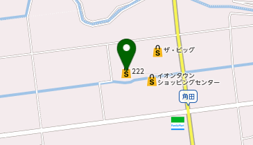 222養老店の地図画像