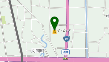 ザ・ビッグ大垣河間店の地図画像
