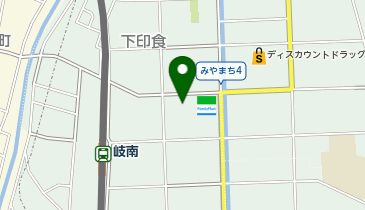 ダイソーマックスバリュ岐南店の地図画像